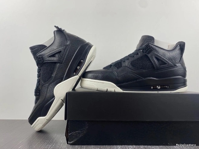 MaikeSneakers Retro Black Hair Pony 4 819139-010 Jordan 0801